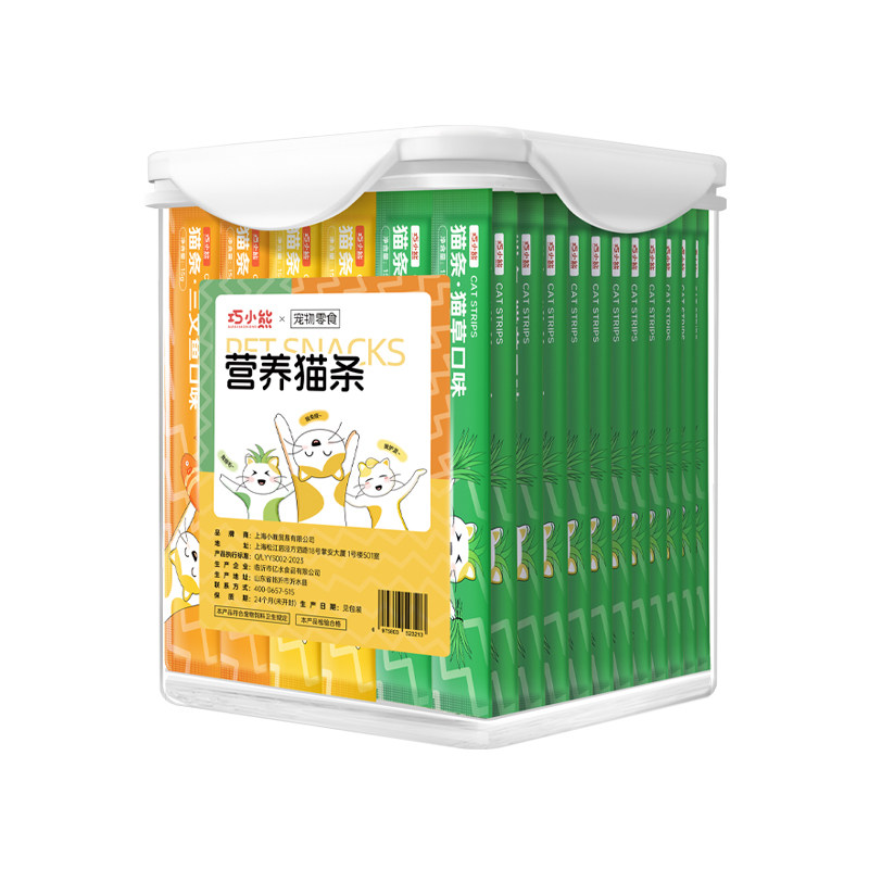 巧小熊猫条猫零食100支整箱