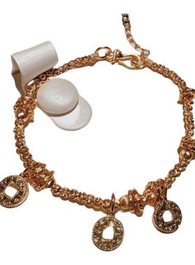 古法花丝螺钿 天使琉璃盘缠项链 新中式花团锦簇簪花流苏项链套装