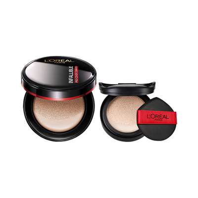 【自营】欧莱雅黑胖子气垫bb霜控油粉底液持久不脱妆补妆