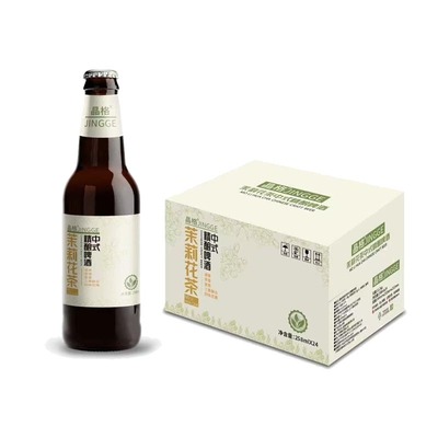 晶格精酿啤酒茉莉花茶啤酒