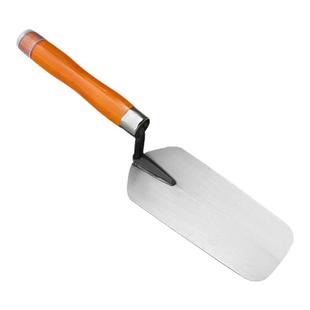 不锈钢抹灰刀灰匙砖刀瓦工小铲子一体皿刀泥工小铁板贴砖工具大全