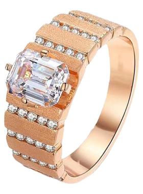 PRINGXY男奢华宽版男戒