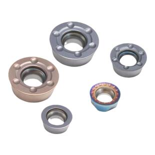 数控圆形铣刀片 R5 R6刀粒RPMW1003/1204MO数控加工中心合金刀片