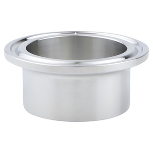 快装接头304不锈钢卫生级卡箍式快卡法兰端头快速连接焊接卡盘