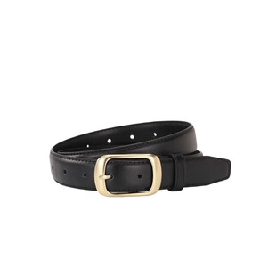 2025真皮皮带腰带女款女士配牛仔裤新款女式时尚百搭黑色装饰