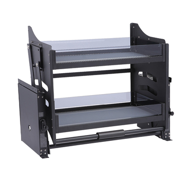 厨房橱柜吊柜升降拉篮阻尼下拉式