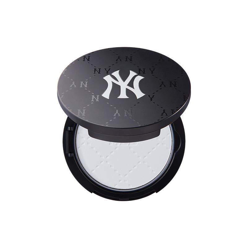 【顺丰速达】MLB定妆蜜粉饼散粉轻雾控油高光立体提亮焕亮冰川蓝