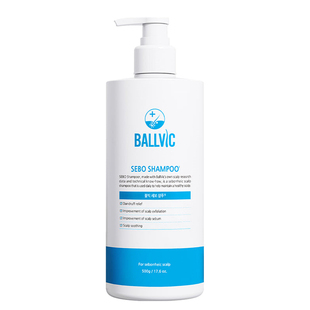 韩国Ballvic博碧男女植发术后控油去屑止痒防脱固发洗发水弱酸性