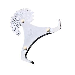 螺纹规样板规公制牙规大全公英制一体样板规60°牙距尺规测量工具