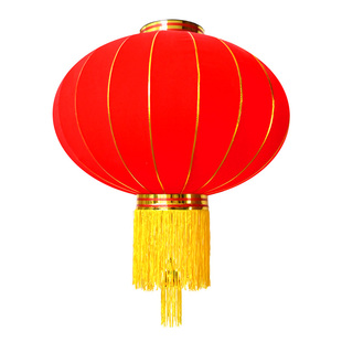 大红灯笼户外绒布乔迁新居中国风吊灯国庆节装饰新年挂饰阳台大门