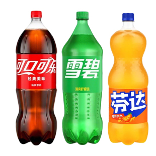 可口可乐大瓶2L*6瓶饮料婚庆宴请饮品雪碧芬达碳酸饮料汽水瓶装