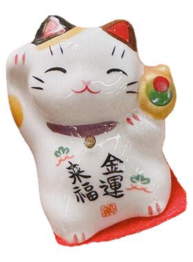 药师窑陶瓷招福开运日式招财猫