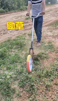 新器锄具锄草工地连农车锄头小型根用手动家用Y开沟培土机厂