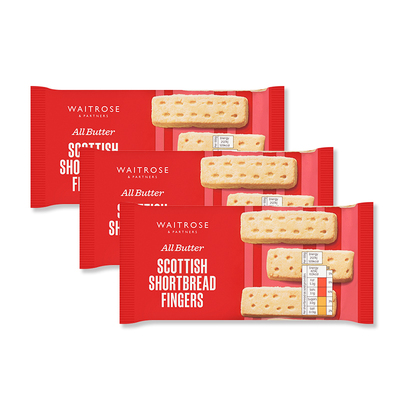 英国Waitrose黄油酥饼干200g*3袋