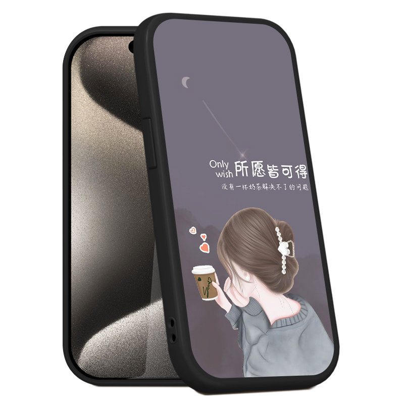 oppoa93手机壳新款5g网红硅胶oppo a93s手机套女款a93软壳卡通保护套男防摔薄全包黑红色喜庆磨砂壳送钢化膜