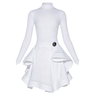 【高端健康裸感】皇朝拉丁舞服比赛服女童2026新款标服6473+7406