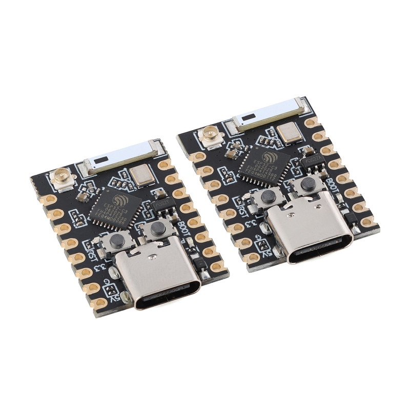 ESP32-C3-MINI开发板Wi-Fi蓝牙控制器核心板模块ESP32-C3FH4芯片