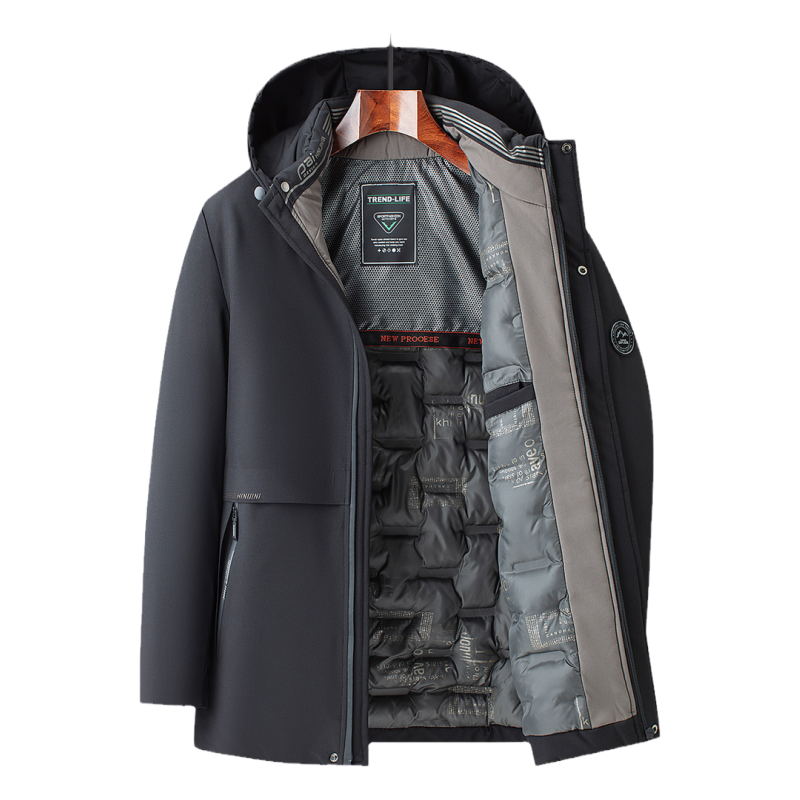 罗蒙加厚冬季石墨烯保暖棉衣