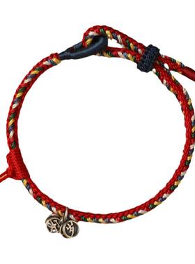 初岚端午节五彩绳纯手工编织