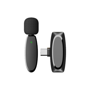 无线麦克风领夹式降噪收音麦直播全能录音拍视频衣领夹手机领口