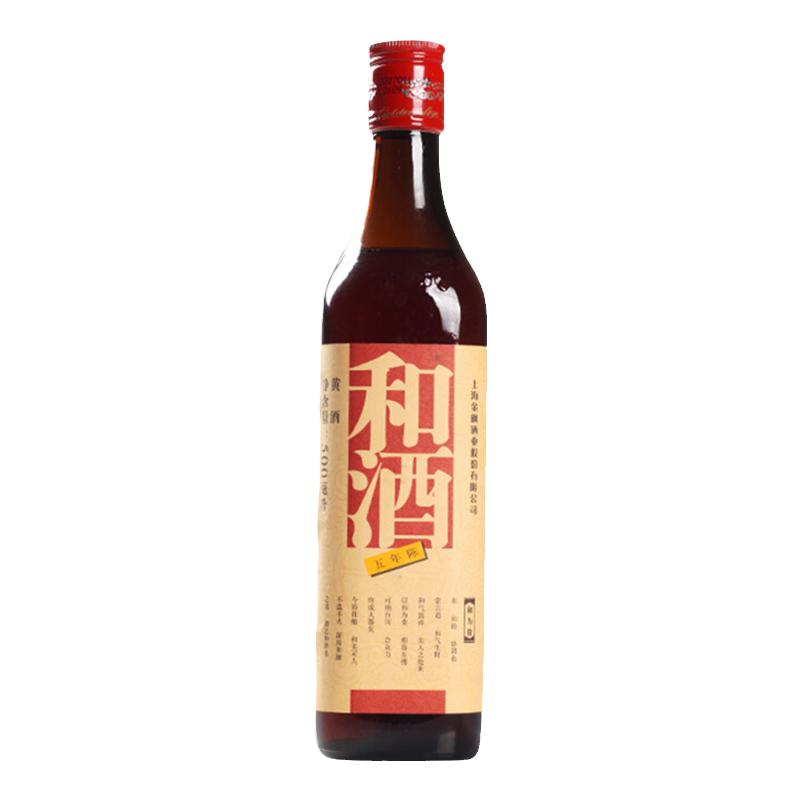 金枫上海老酒五年陈半干型6瓶