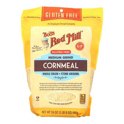 香港直发Bob's Red Mill鲍勃红磨坊玉米粉680g烘焙面粉进口家用