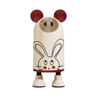 可爱兔耳朵垃圾桶新款