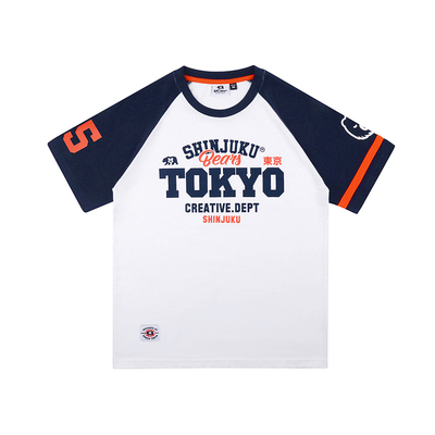 MCREW东京新宿SHIJUKU圆领T恤