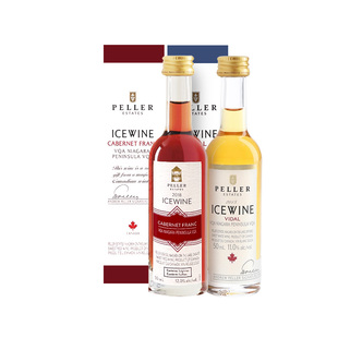 Peller皮勒冰酒加拿大进口VQA认证冰白甜酒送礼聚会50ml*6瓶装
