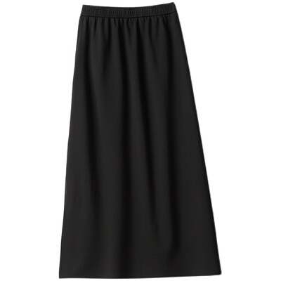 水沐良品长裙直筒通勤瘦瘦裙开叉