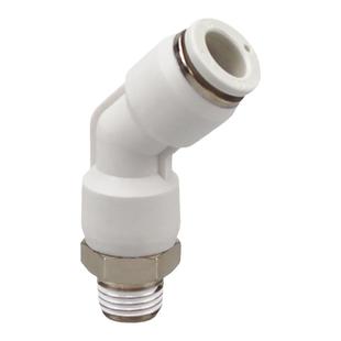 M8气管接头8-02快接PL45度螺纹弯头4-M5/6-01/10-03气动快插12-04