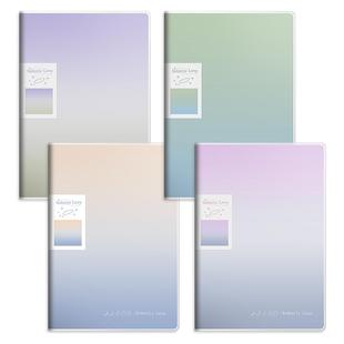 晨光笔记本子b5云朵日记加厚胶套本大学生简约ins风16K课堂笔记本学生日记本大本子2025年高颜值a4办公记事本