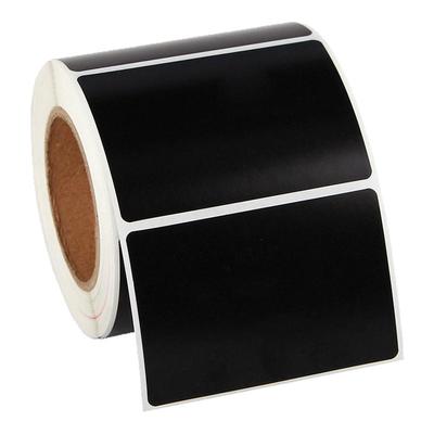 黑色手写标签纸防水pp合成纸黑板