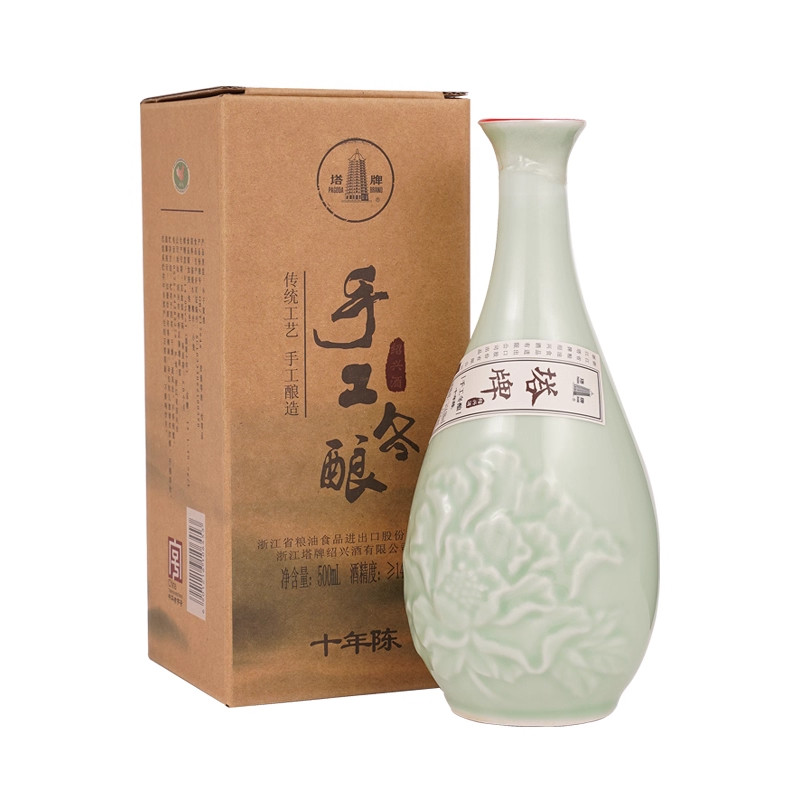 十年陈手工冬酿花雕酒500ml*1瓶