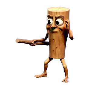 外国山海经积木通通通木棍人拼图盲盒全套正版AI儿童拼装益智玩具