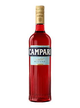 金巴利苦味利口酒1L力娇酒 Campari 原装进口洋酒鸡尾酒基酒调酒