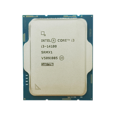英特尔 i3 14100 CPU散片 台式机处理器带核显 搭配B760M主板套装