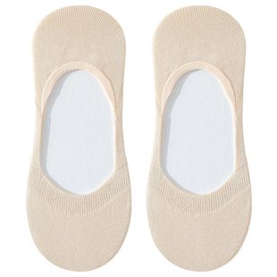 夏季薄款隐形船袜女浅口防滑不掉跟夏天脚底袜袜底低帮袜子女短袜