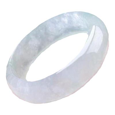 戒指天然翡翠晴水冰糯种淡绿指环