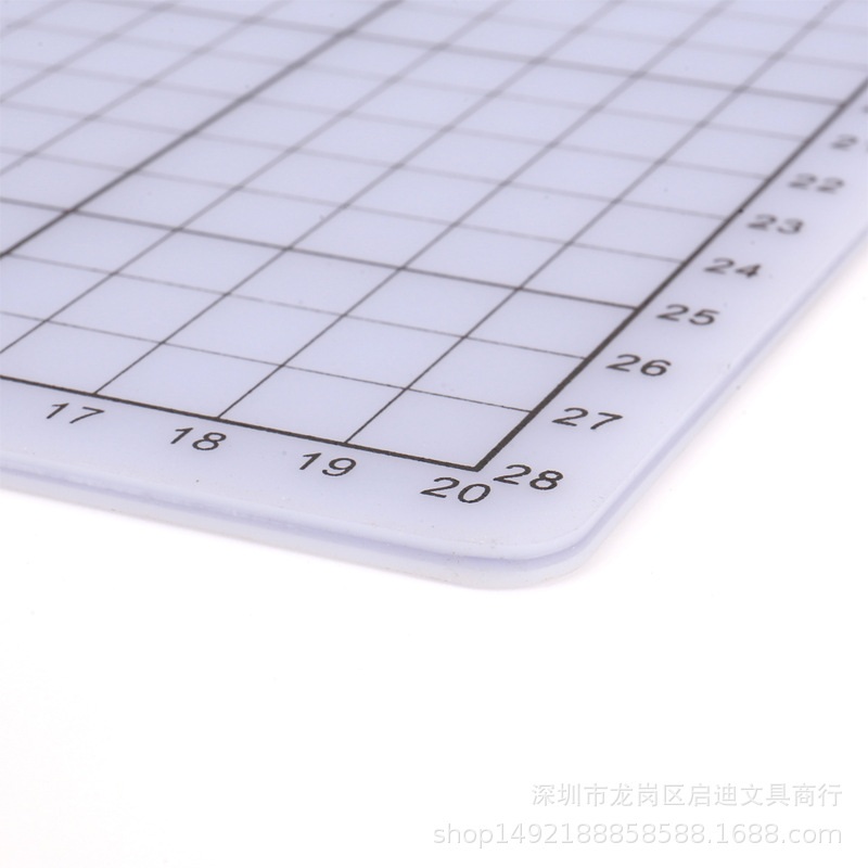Anfarudy透明切割板 A3透明切割垫 半透明切割垫板 手工模型裁纸