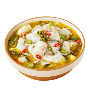 【发10袋】免浆黑鱼片255g/袋 活鱼鲜切生鱼片水煮鱼火锅食材T