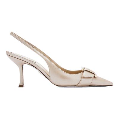 RENE CAOVILLA MARTHA系列尖头水钻女士高跟凉鞋