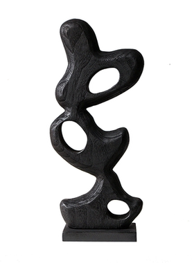 装饰感强艺术空间摆件久伴实木