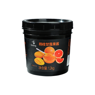 盾皇杨枝甘露果酱1.2kg含红西柚芒果肉果茸椰浆西米露商用原材料