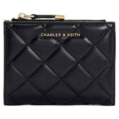 菱格纹多卡位短款钱包