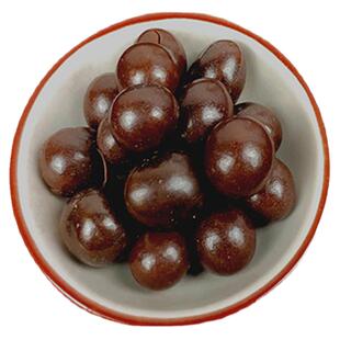 吉祥果巧克力味瓜子花生仁巧克力豆怀旧零食果仁坚果巧克力20包装