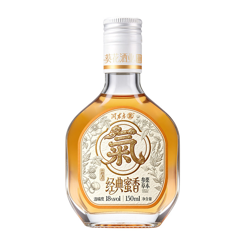 葵花酒业18%vol栗参草本露酒