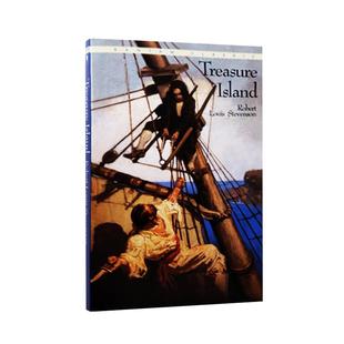 金银岛 英文原版 Treasure Island 英文版 儿童经典文学小说 英语课外阅读 罗伯特路易斯史蒂文森 进口书籍 纯全英文正版英语书籍