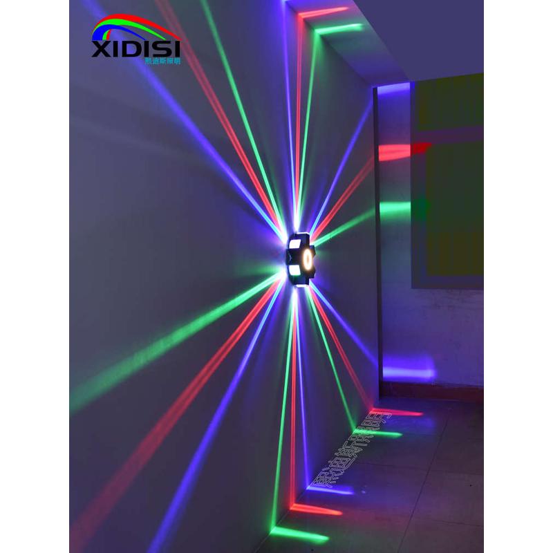 户外防水现代简约壁灯彩色灯变色灯ktv装饰灯酒吧休闲吧氛围灯