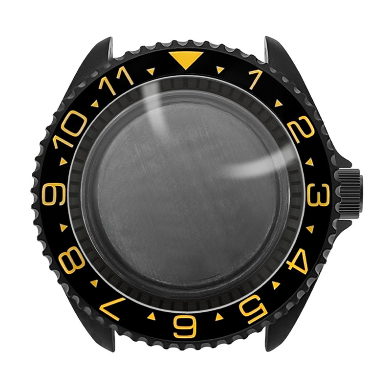 黑色磨砂精工表壳套装适合SKX007